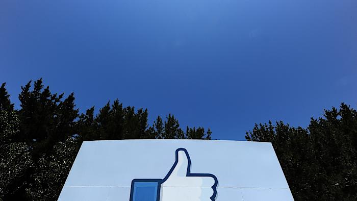 A thumbs up or "Like" icon at the Facebook main campus in Menlo Park, California, May 15, 2012.  Facebook, the world's most popular internet social network, expects to raise USD $12.1 billion in what will be Silicon Valley's largest-ever initial public offering (IPO) later this week.   AFP PHOTO / ROBYN BECK        (Photo credit should read ROBYN BECK/AFP via Getty Images)