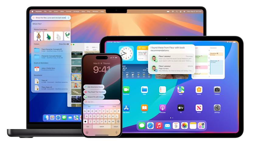 Apple's new Siri interface