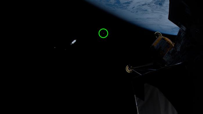 AstroForge's Odin probe after separation, Feb 2025 launch