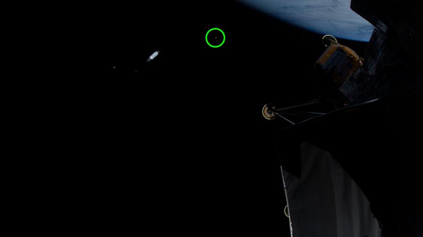 AstroForge's Odin probe after separation, Feb 2025 launch