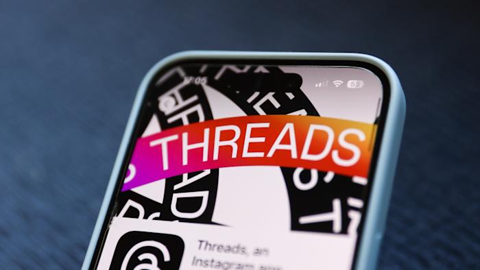Threads on App Store is seen in this illustration photo taken in Poland on June 29, 2024. (Photo by Jakub Porzycki/NurPhoto via Getty Images)