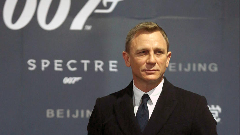 BEIJING, CHINA - NOVEMBER 12:  (CHINA OUT) Actor Daniel Craig attends 'Spectre' premiere at The Place on November 12, 2015 in Beijing, China.  (Photo by Visual China Group via Getty Images/Visual China Group via Getty Images)