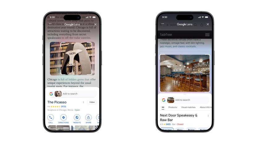 Google Lens on iOS, found in the Google app and Chrome, now makes it easier to conduct visual searches. 