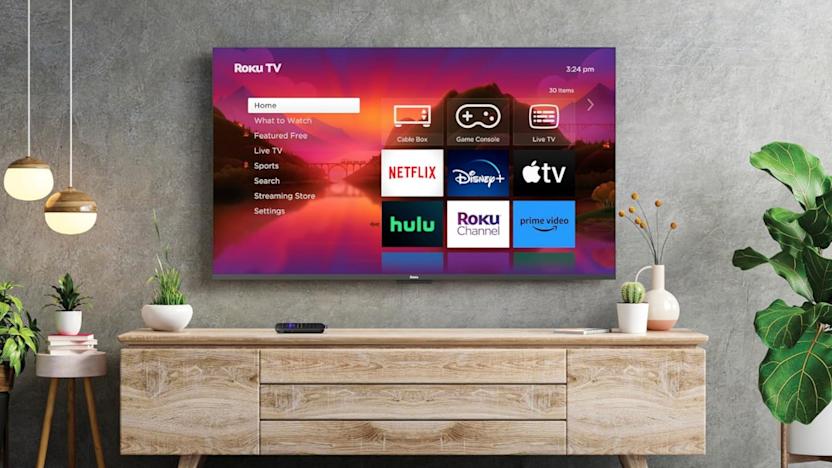 A TV.