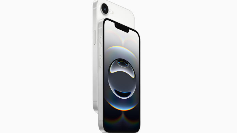 Product image of the iPhone 16e.