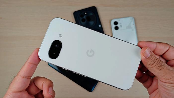 A Porcelain Pixel 9a.