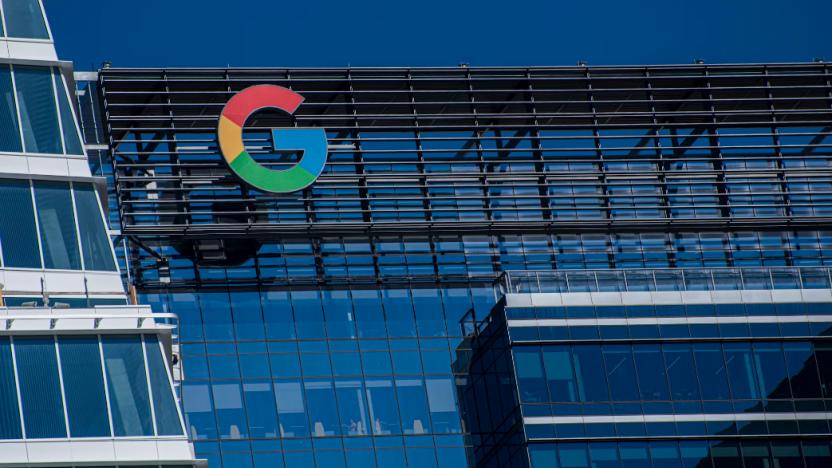 A Google building.