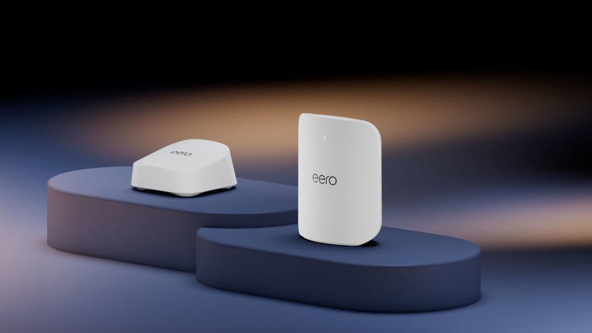Promotional image of Eero's new Wi-Fi 7 Routers