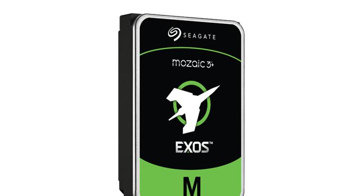 Seagate's Exos M HDD will offer 30 or 32TB of storage once it goes on sale. 