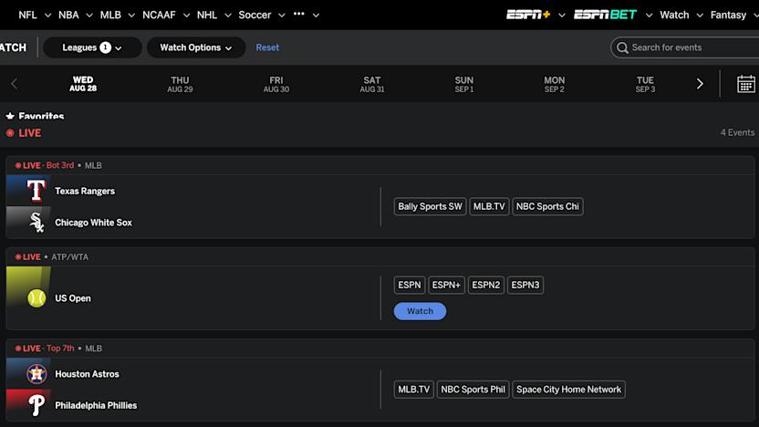 ESPN Where to Watch
