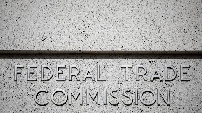 FILE PHOTO: A view of signage at the Federal Trade Commission (FTC) headquarters in Washington, D.C., U.S., November 24, 2024. REUTERS/Benoit Tessier/File Photo