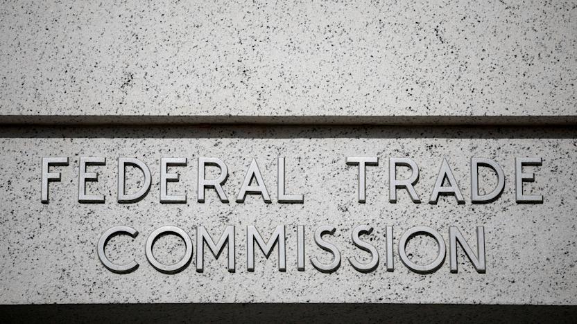 FILE PHOTO: A view of signage at the Federal Trade Commission (FTC) headquarters in Washington, D.C., U.S., November 24, 2024. REUTERS/Benoit Tessier/File Photo