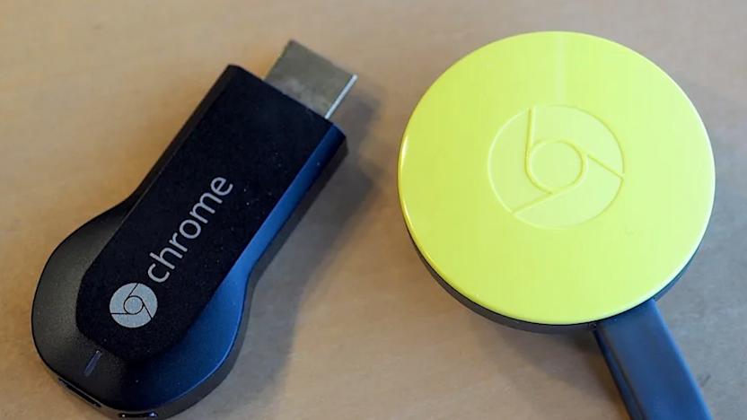 Two lil Chromecasts.