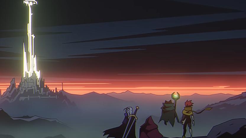 A screenshot of four warriors.