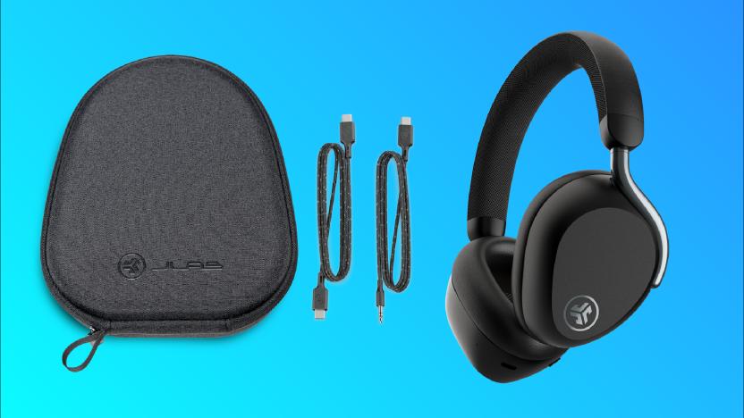 Press images for JLab Epic Lux Lab Edition headphones at CES 2025