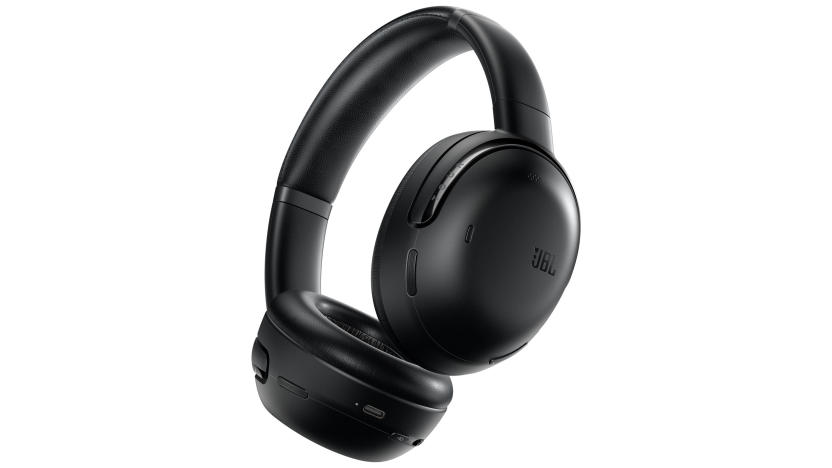 JBL's Tour One M3 headphones come with a wireless audio transmitter for analog content sources. 